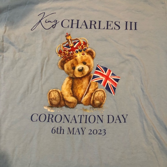 King Charles III coronation T-shirt - Picture 2 of 4